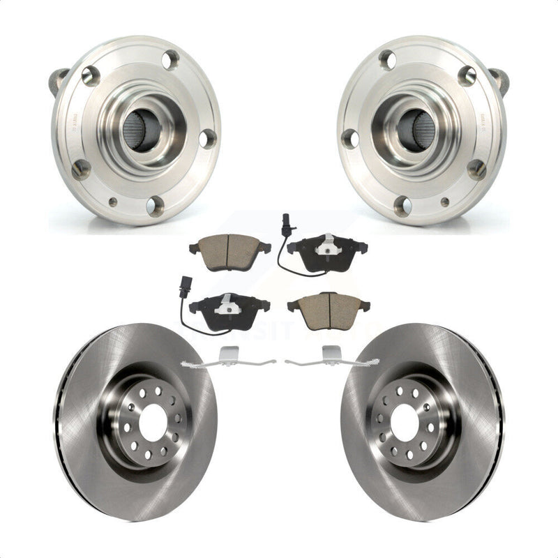 Transit Auto KBB-121931 Wheel Bearing and Hub Assembly for 2006-2013 Volkswagen CC, Volkswagen Golf R, Volkswagen Passat CC & more - Front product image