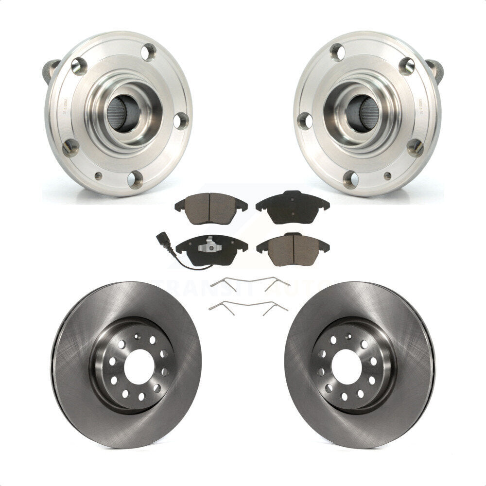 Transit Auto KBB-121932 Wheel Bearing and Hub Assembly for 2005-2019 Volkswagen Beetle, Volkswagen CC, Volkswagen Jetta & more - Front product image