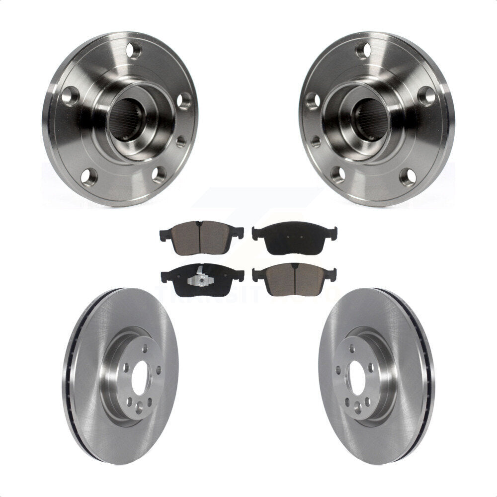 Transit Auto KBB-121937 Wheel Bearing and Hub Assembly for 2016-2017 Volvo XC60 - Front product image