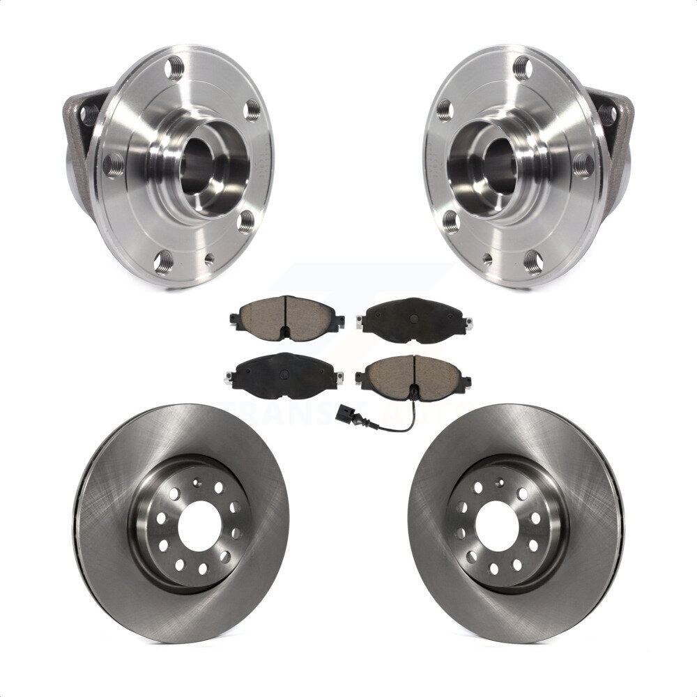 Transit Auto KBB-121943 Wheel Bearing and Hub Assembly for 2015-2023 Volkswagen Taos, Audi TT Quattro, Volkswagen Golf Alltrack & more - Front product image