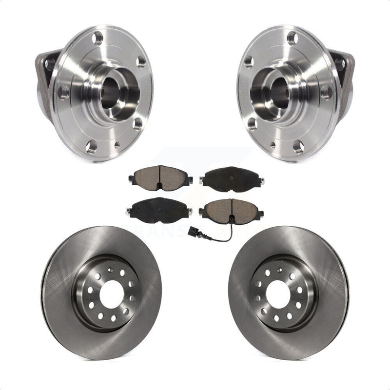 Transit Auto KBB-121943 Wheel Bearing and Hub Assembly for 2015-2023 Volkswagen Taos, Audi TT Quattro, Volkswagen Golf Alltrack & more - Front product image