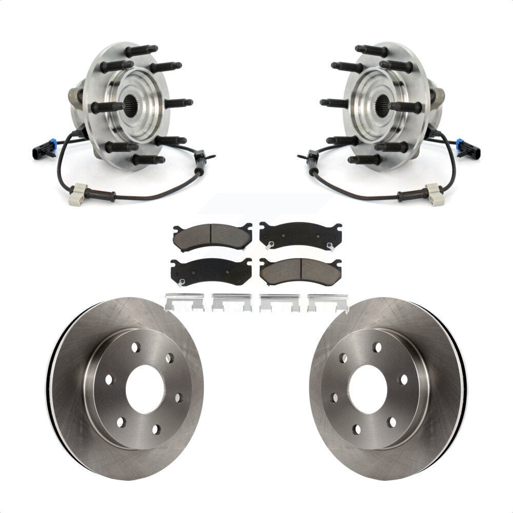 Transit Auto KBB-121961 Wheel Bearing and Hub Assembly for 2001-2007 GMC Sierra 1500 Classic, Chevrolet Silverado 1500, GMC Sierra 1500 - Front product image