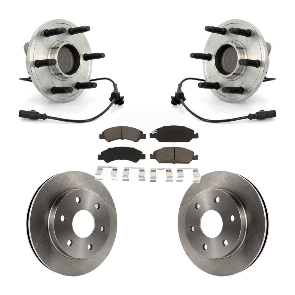 Transit Auto KBB-121969 Wheel Bearing and Hub Assembly for 2007 GMC Sierra 1500 - Front product image