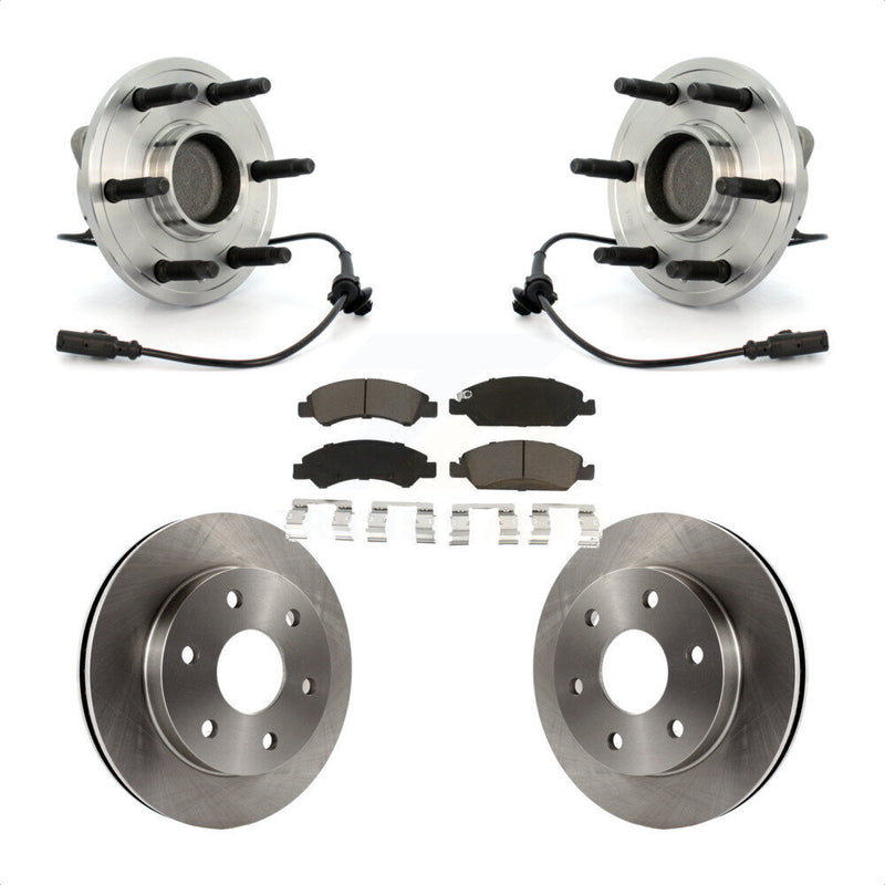 Transit Auto KBB-121969 Wheel Bearing and Hub Assembly for 2007 GMC Sierra 1500 - Front product image