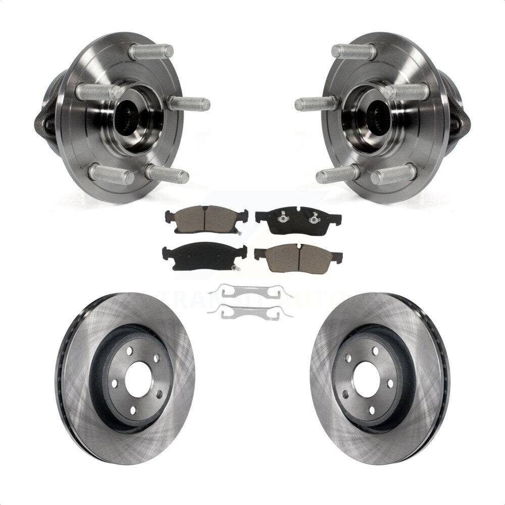 Transit Auto KBB-121972 Wheel Bearing and Hub Assembly for 2011-2024 Jeep Grand Cherokee WK, Dodge Durango, Jeep Grand Cherokee - Front product image