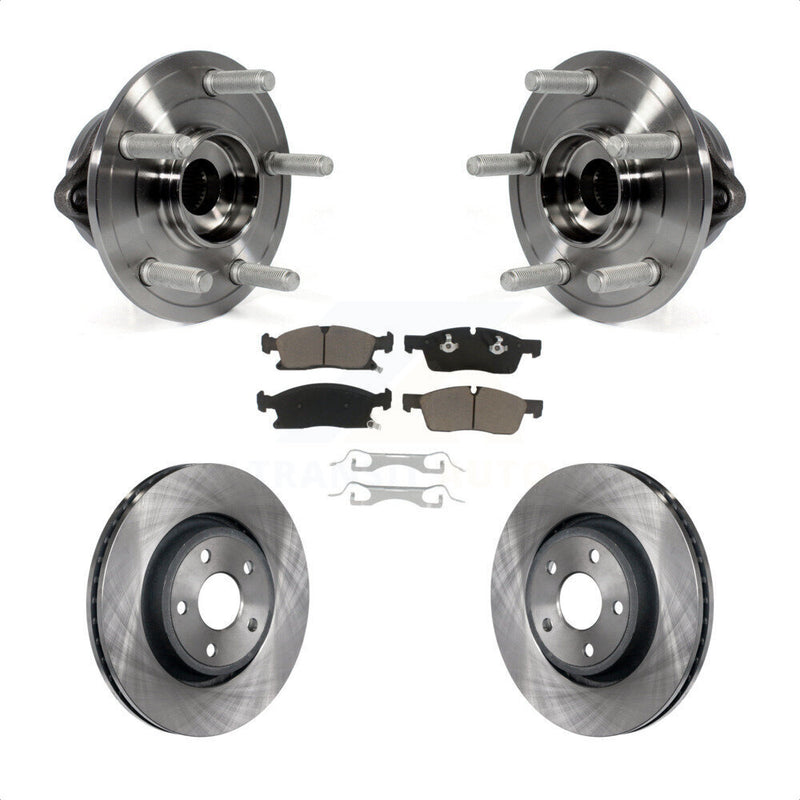 Transit Auto KBB-121972 Wheel Bearing and Hub Assembly for 2011-2024 Jeep Grand Cherokee WK, Dodge Durango, Jeep Grand Cherokee - Front product image