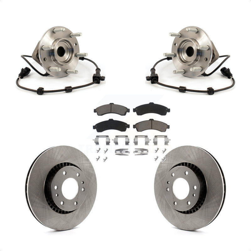 Transit Auto KBB-121975 Wheel Bearing and Hub Assembly for 2002-2006 Isuzu Ascender, GMC Envoy, Saab 9-7x & more - Front product image