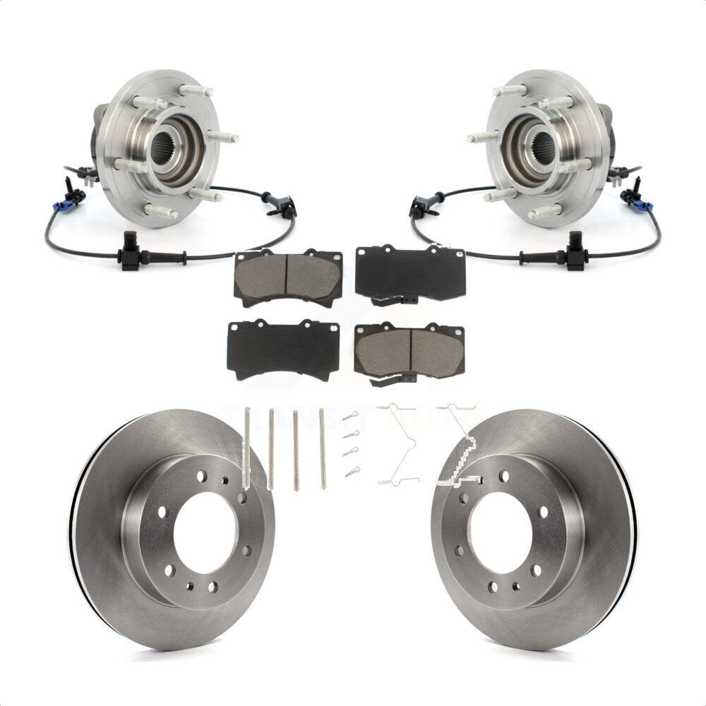 Transit Auto KBB-121977 Wheel Bearing and Hub Assembly for 2006-2008 Hummer H3 - Front product image