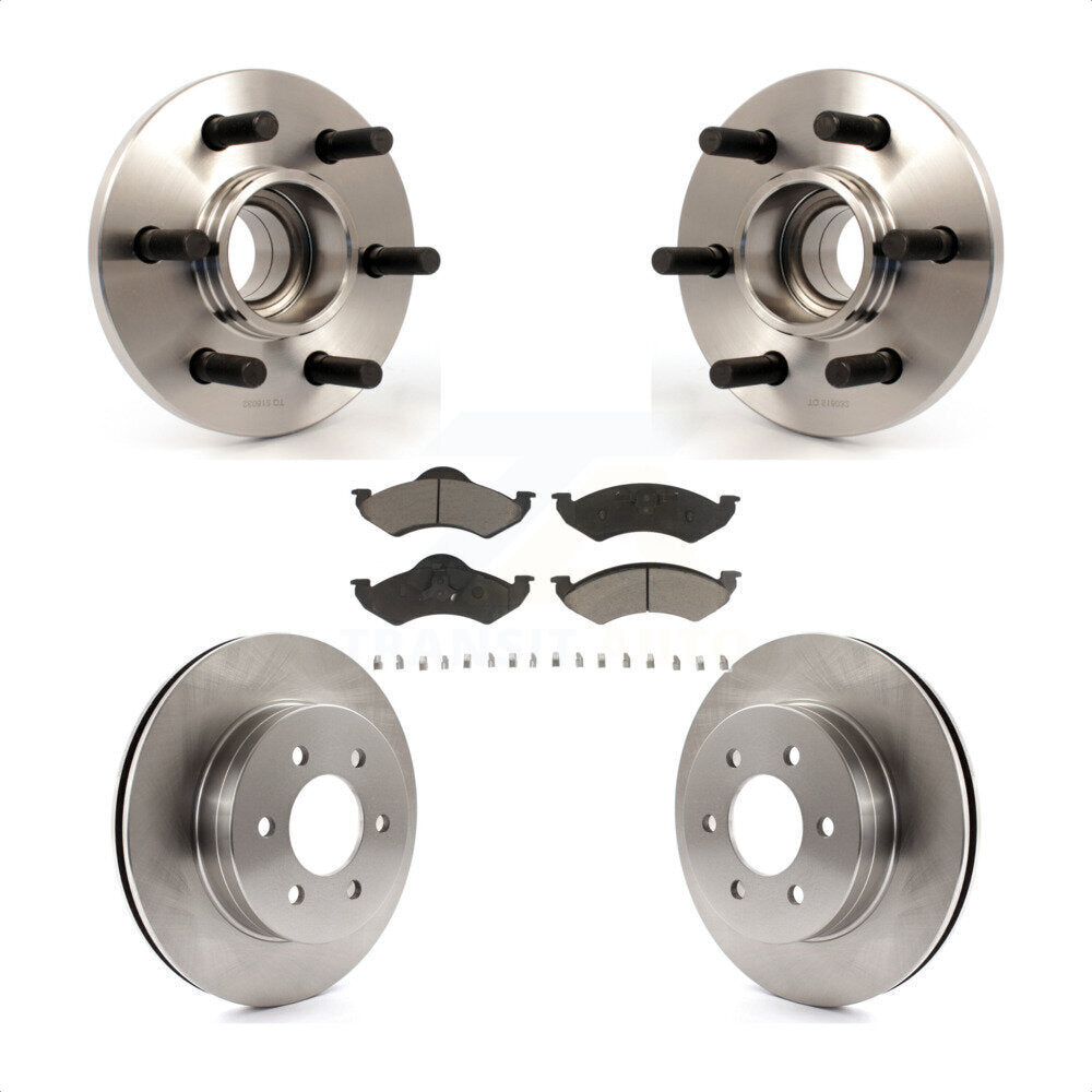 Transit Auto KBB-121979 Wheel Bearing and Hub Assembly for 2000-2002 Dodge Dakota, Dodge Durango - Front product image