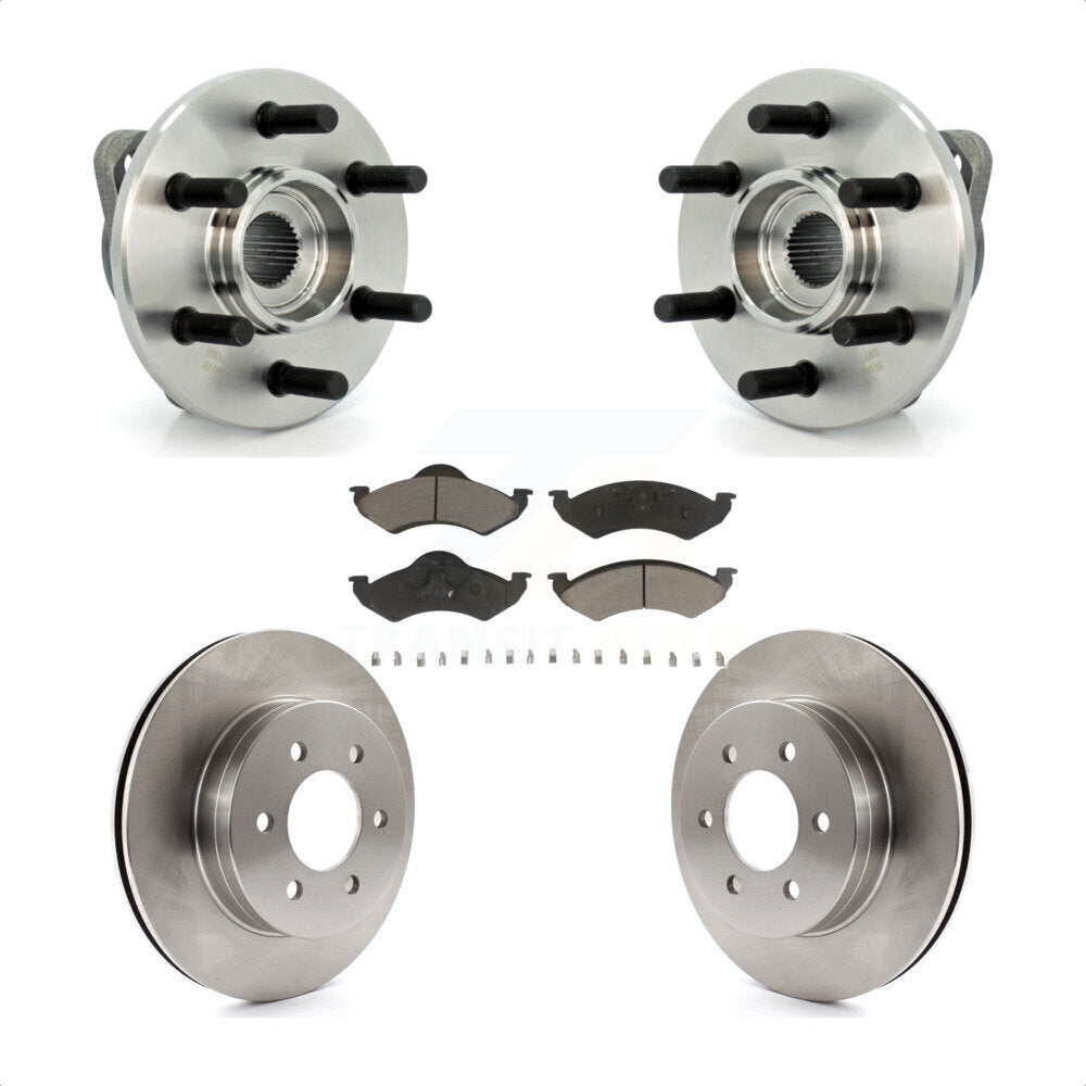 Transit Auto KBB-121981 Wheel Bearing and Hub Assembly for 2000-2002 Dodge Durango, Dodge Dakota - Front product image