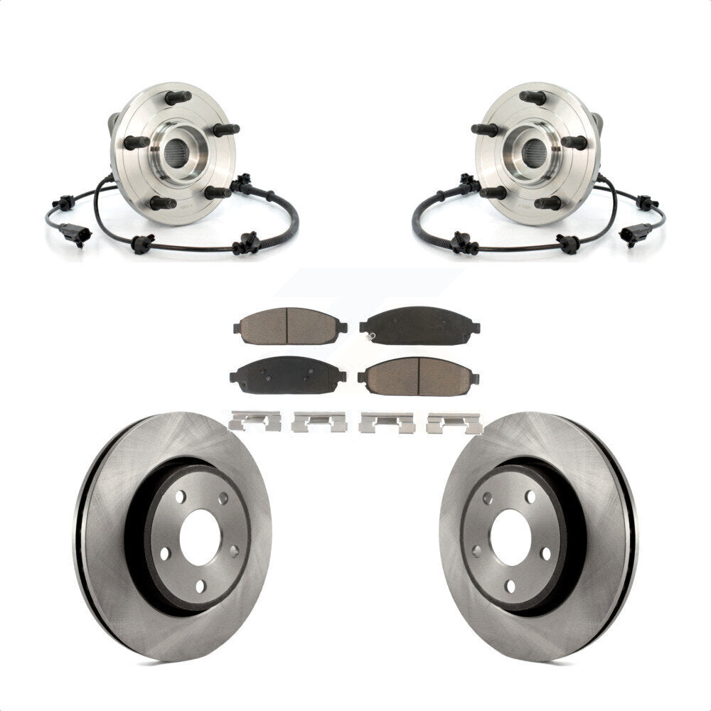 Transit Auto KBB-121982 Wheel Bearing and Hub Assembly for 2005-2010 Jeep Grand Cherokee, Jeep Commander - Front product image