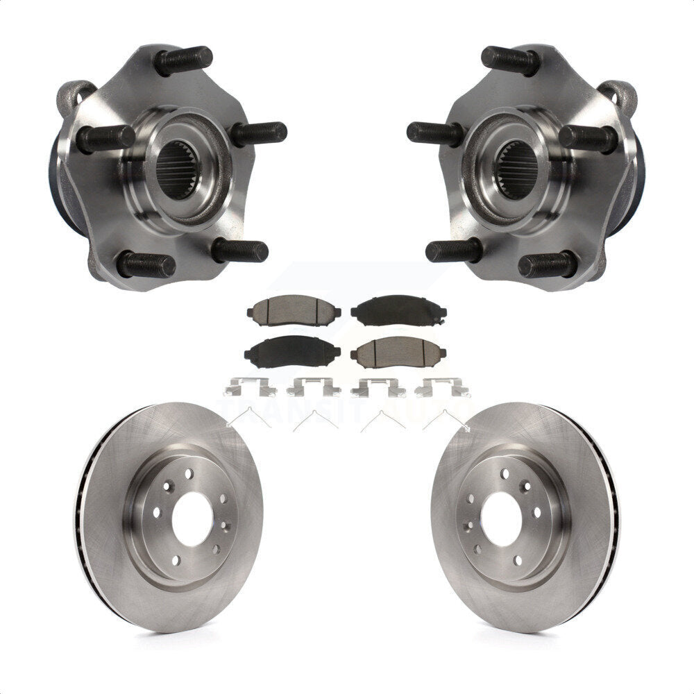 Transit Auto KBB-121988 Wheel Bearing and Hub Assembly for 2015 Nissan LEAF - Front product image