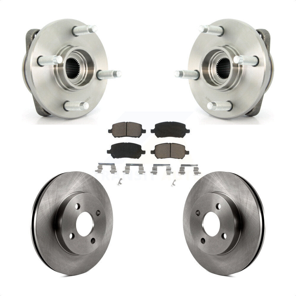 Transit Auto KBB-121990 Wheel Bearing and Hub Assembly for 2003-2010 Chevrolet Cobalt, Pontiac G5, Pontiac Pursuit & more - Front product image