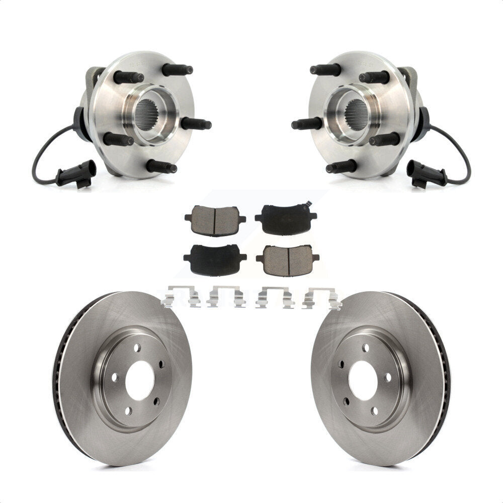 Transit Auto KBB-121993 Wheel Bearing and Hub Assembly for 2004-2010 Chevrolet HHR, Chevrolet Malibu, Pontiac G6 - Front product image