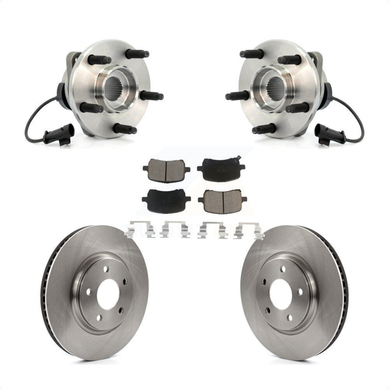 Transit Auto KBB-121993 Wheel Bearing and Hub Assembly for 2004-2010 Chevrolet HHR, Chevrolet Malibu, Pontiac G6 - Front product image