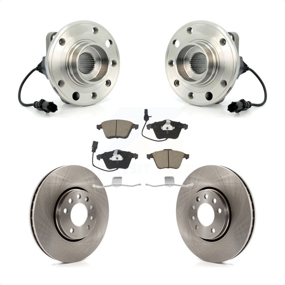 Transit Auto KBB-122001 Wheel Bearing and Hub Assembly for 2010 Saab 9-3X - Front product image