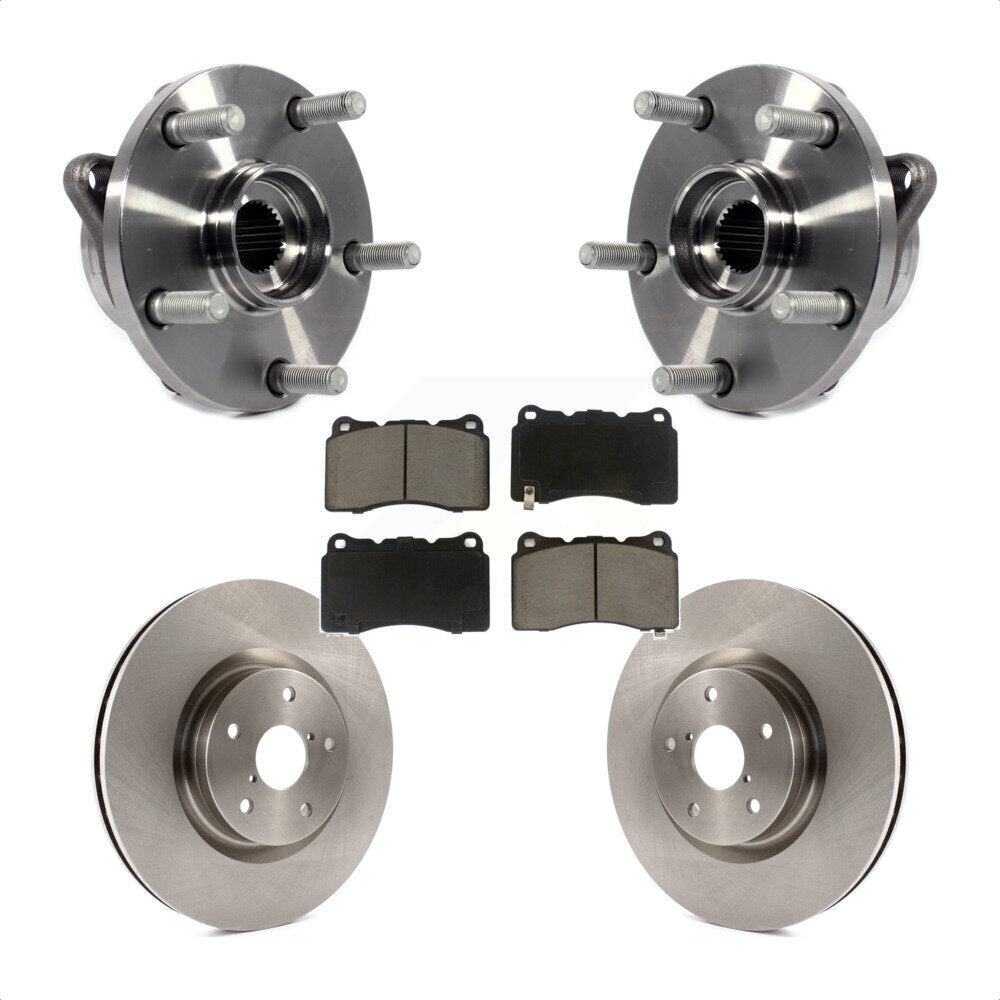 Transit Auto KBB-122003 Wheel Bearing and Hub Assembly for 2005-2017 Subaru Impreza, Subaru WRX STI - Front product image
