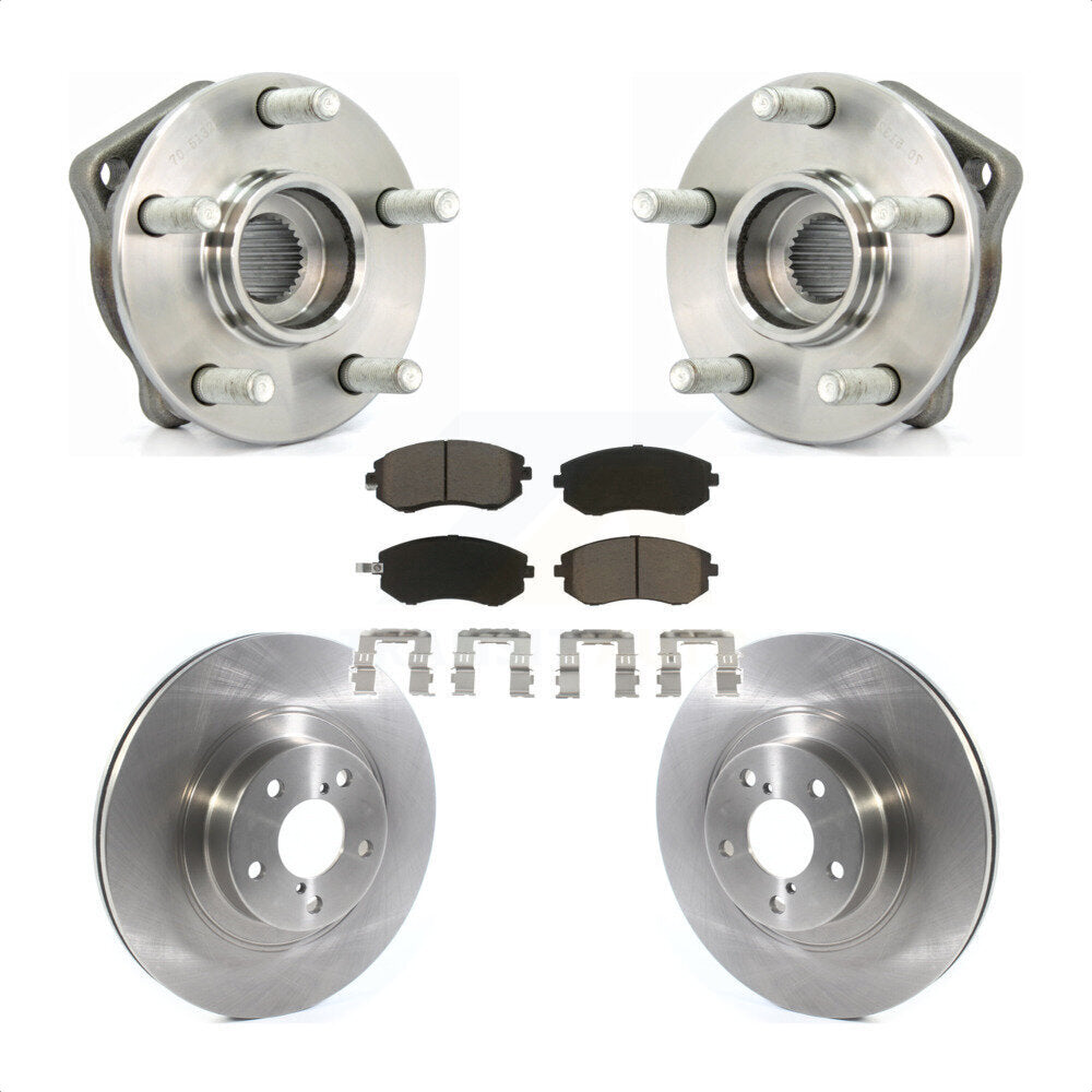 Transit Auto KBB-122005 Wheel Bearing and Hub Assembly for 2005-2013 Subaru WRX, Subaru Legacy, Subaru Impreza & more - Front product image