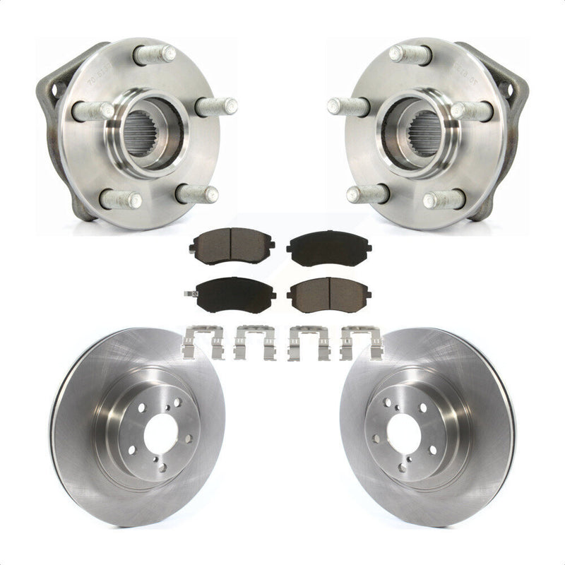 Transit Auto KBB-122005 Wheel Bearing and Hub Assembly for 2005-2013 Subaru WRX, Subaru Legacy, Subaru Impreza & more - Front product image