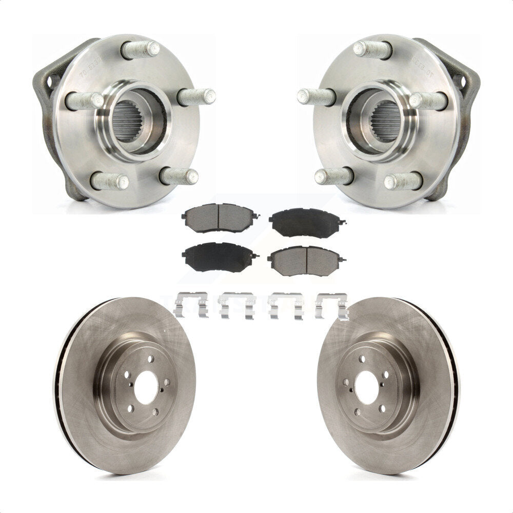 Transit Auto KBB-122008 Wheel Bearing and Hub Assembly for 2005-2014 Subaru Forester, Subaru Legacy, Subaru Outback - Front product image