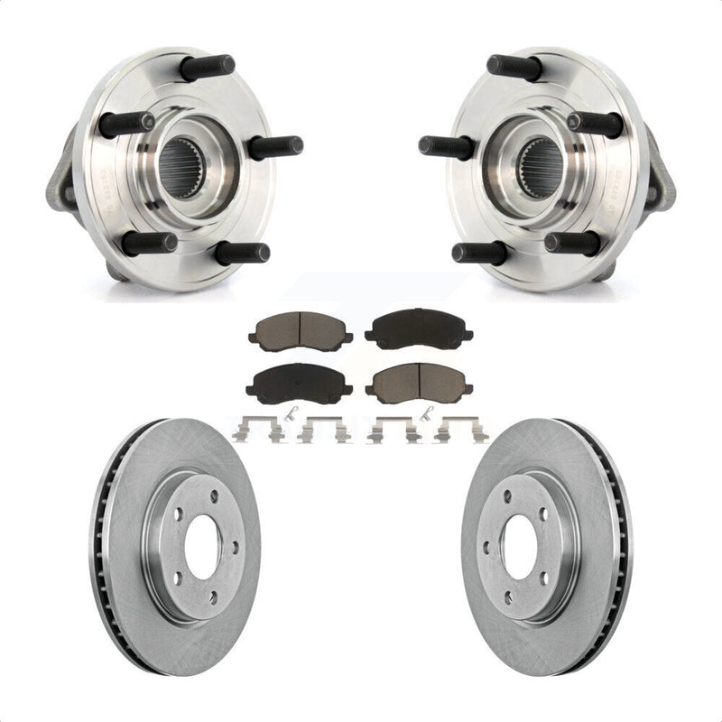 Transit Auto KBB-122012 Wheel Bearing and Hub Assembly for 2009 Dodge Caliber - Front product image