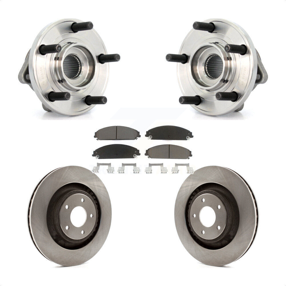 Transit Auto KBB-122013 Wheel Bearing and Hub Assembly for 2009-2014 Chrysler 200, Dodge Avenger, Dodge Caliber - Front product image
