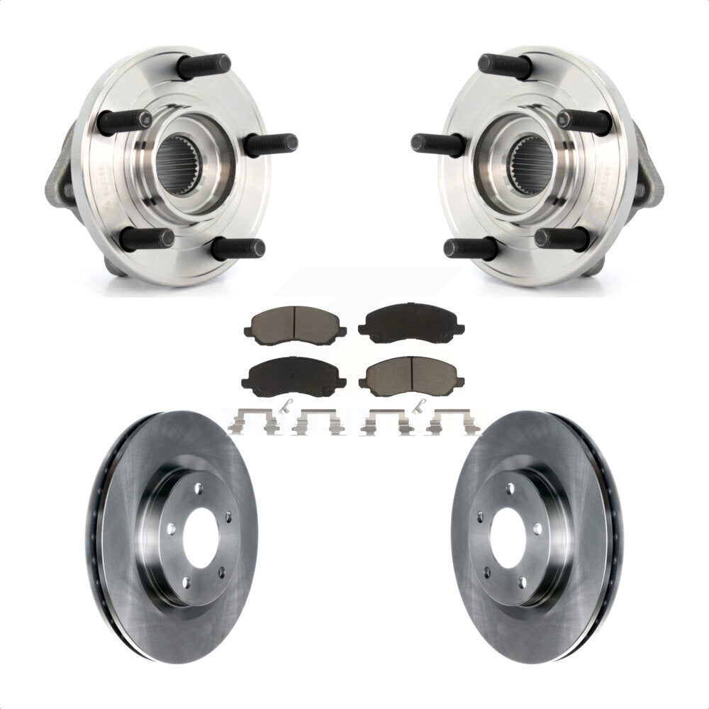 Transit Auto KBB-122014 Wheel Bearing and Hub Assembly for 2007-2014 Chrysler 200, Dodge Avenger, Dodge Caliber & more - Front product image