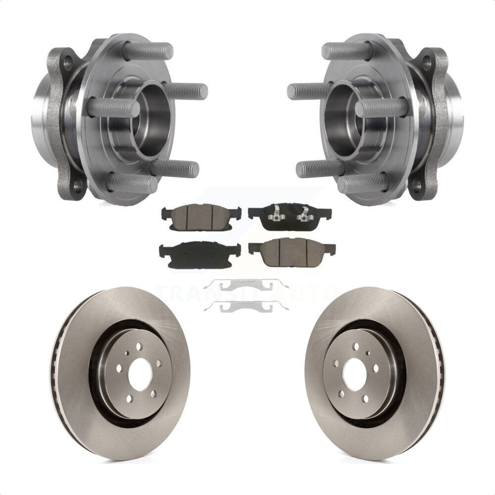 Transit Auto KBB-122020 Wheel Bearing and Hub Assembly for 2015-2023 Ford Edge, Lincoln Nautilus, Lincoln MKX - Front product image