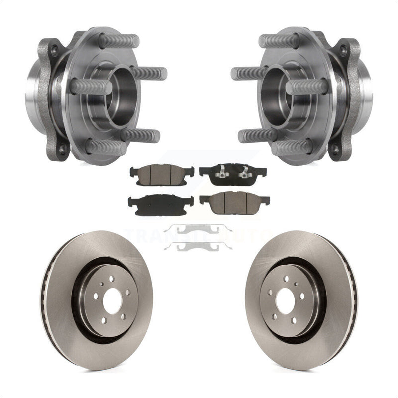 Transit Auto KBB-122020 Wheel Bearing and Hub Assembly for 2015-2023 Ford Edge, Lincoln Nautilus, Lincoln MKX - Front product image