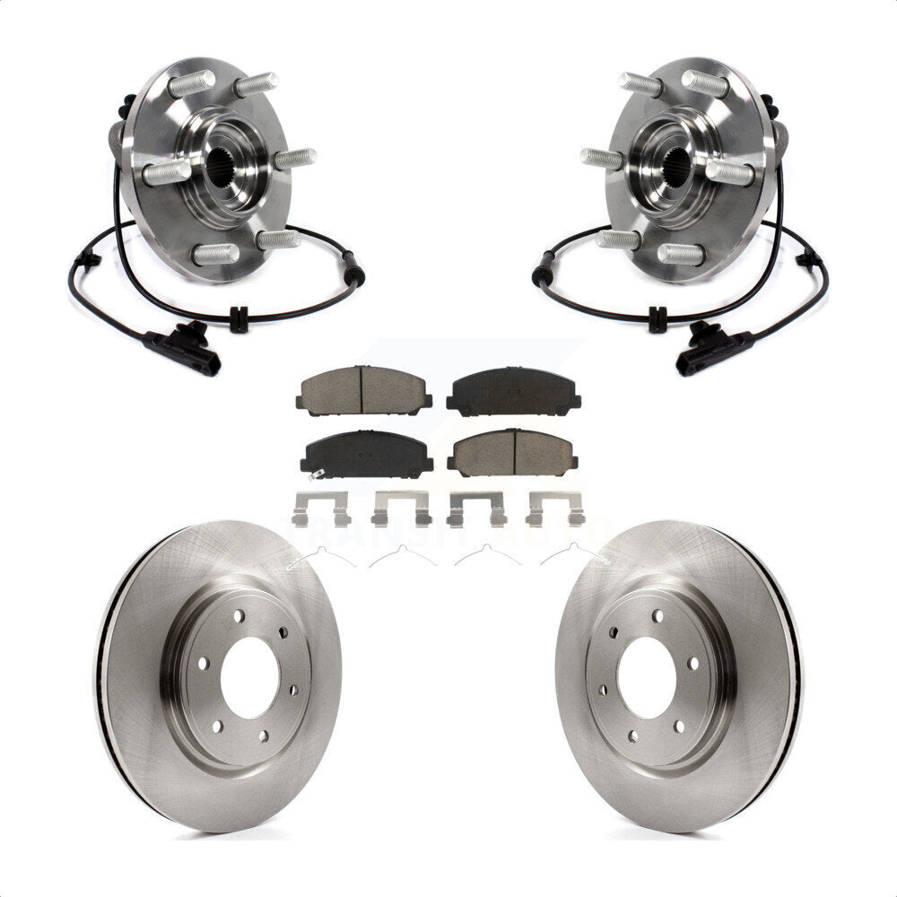 Transit Auto KBB-122022 Wheel Bearing and Hub Assembly for 2011-2024 INFINITI QX80, Nissan Armada, INFINITI QX56 - Front product image
