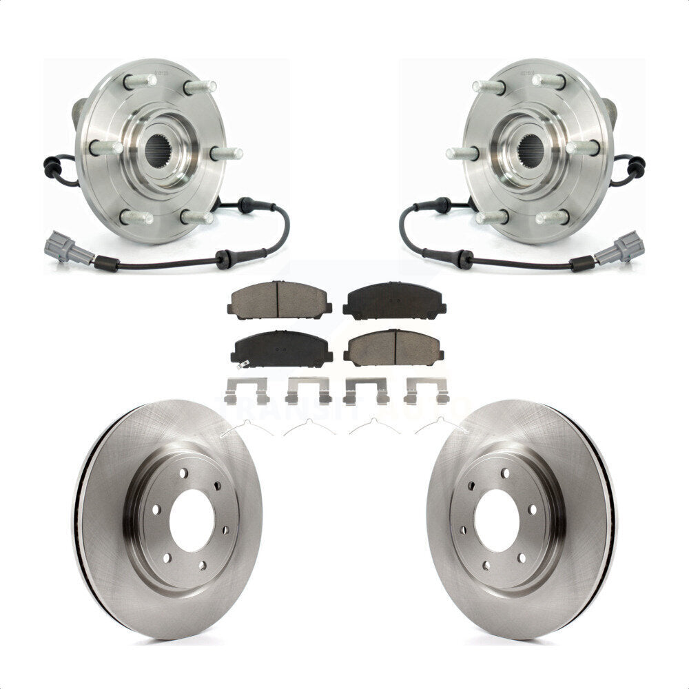 Transit Auto KBB-122023 Wheel Bearing and Hub Assembly for 2008-2012 Nissan Armada, Nissan TITAN, INFINITI QX56 - Front product image