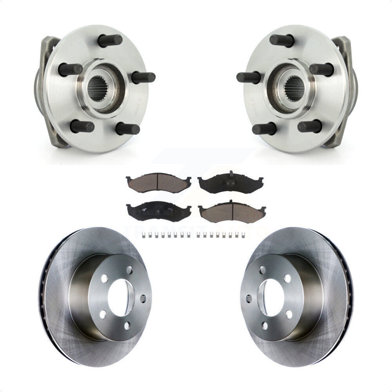 Transit Auto KBB-122028 Wheel Bearing and Hub Assembly for 1990-1999 Jeep TJ, Jeep Cherokee, Jeep Wrangler & more - Front product image