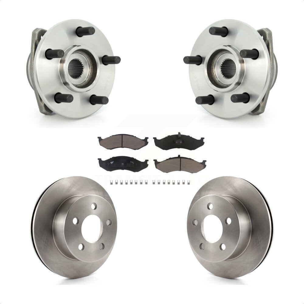Transit Auto KBB-122031 Wheel Bearing and Hub Assembly for 1993-1999 Jeep TJ, Jeep Grand Wagoneer - Front product image