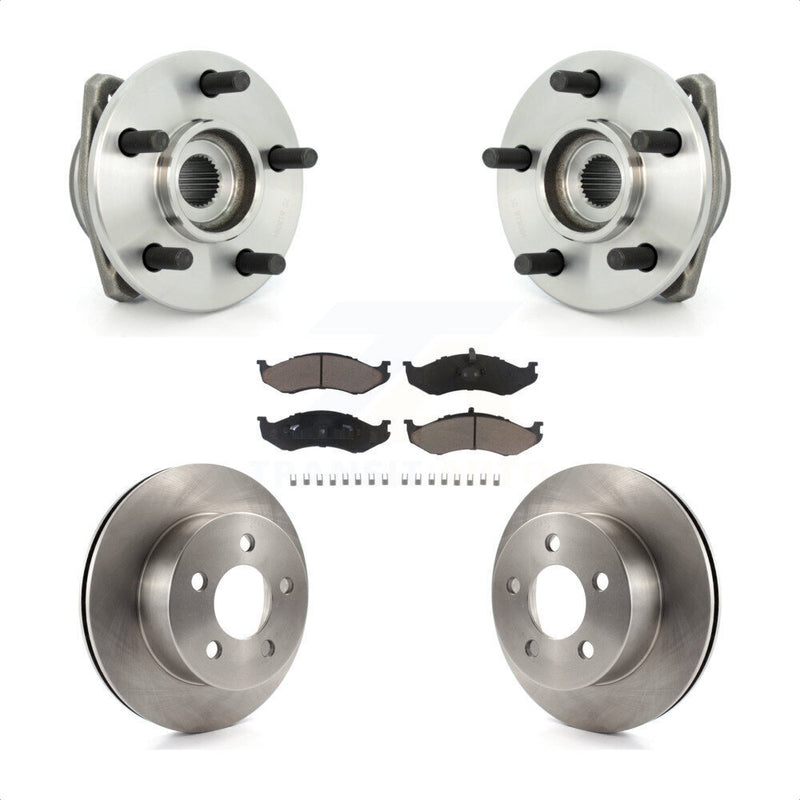 Transit Auto KBB-122031 Wheel Bearing and Hub Assembly for 1993-1999 Jeep TJ, Jeep Grand Wagoneer - Front product image