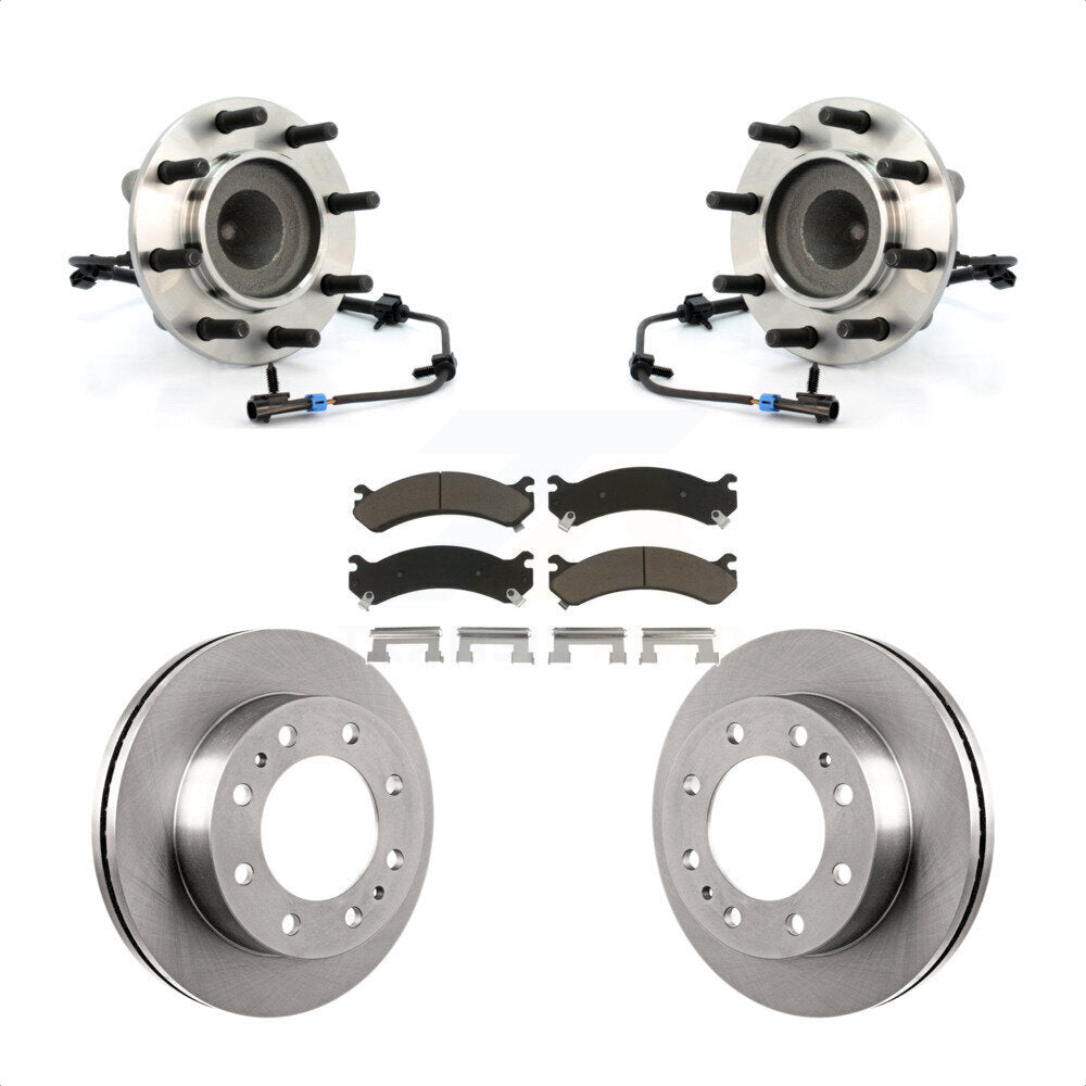 Transit Auto KBB-122033 Wheel Bearing and Hub Assembly for 2003-2017 Chevrolet Express 4500, GMC Savana 4500, Chevrolet Express 3500 & more - Front product image