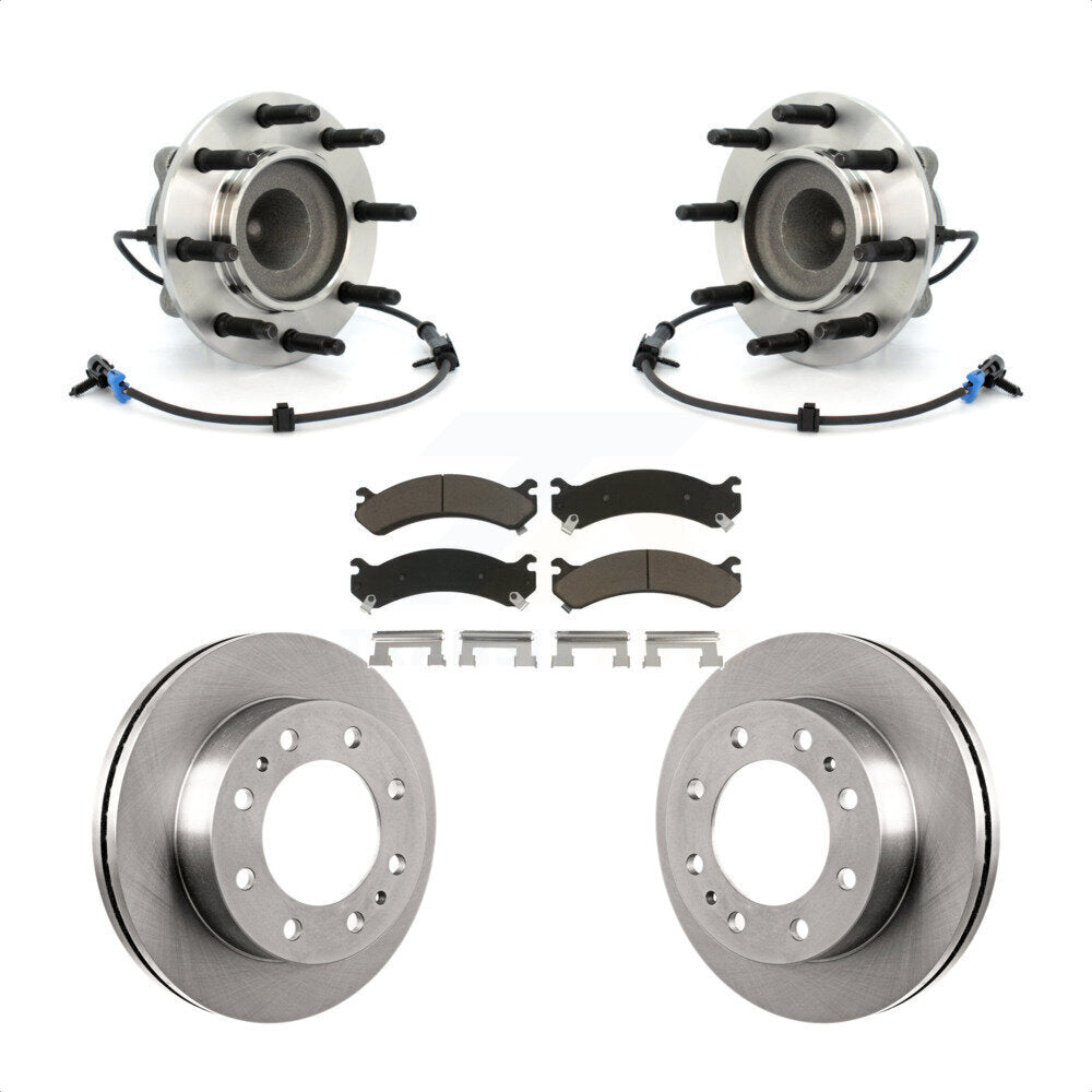 Transit Auto KBB-122034 Wheel Bearing and Hub Assembly for 2009-2015 Chevrolet Express 4500, GMC Savana 4500 - Front product image