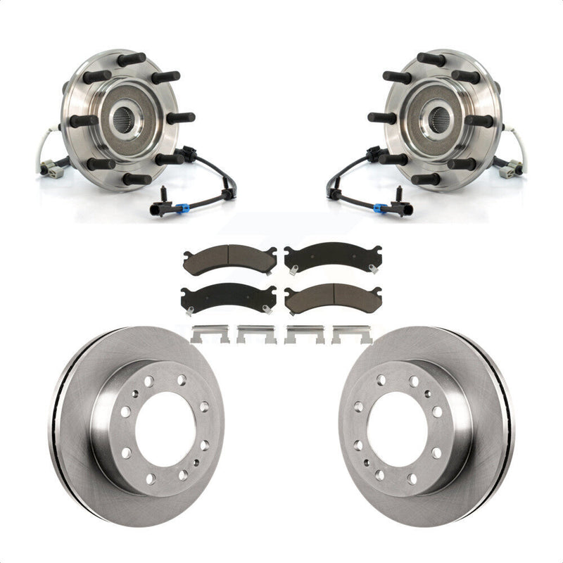 Transit Auto KBB-122036 Wheel Bearing and Hub Assembly for 2001-2007 GMC Sierra 3500 Classic, Chevrolet Silverado 3500, GMC Sierra 3500 - Front product image