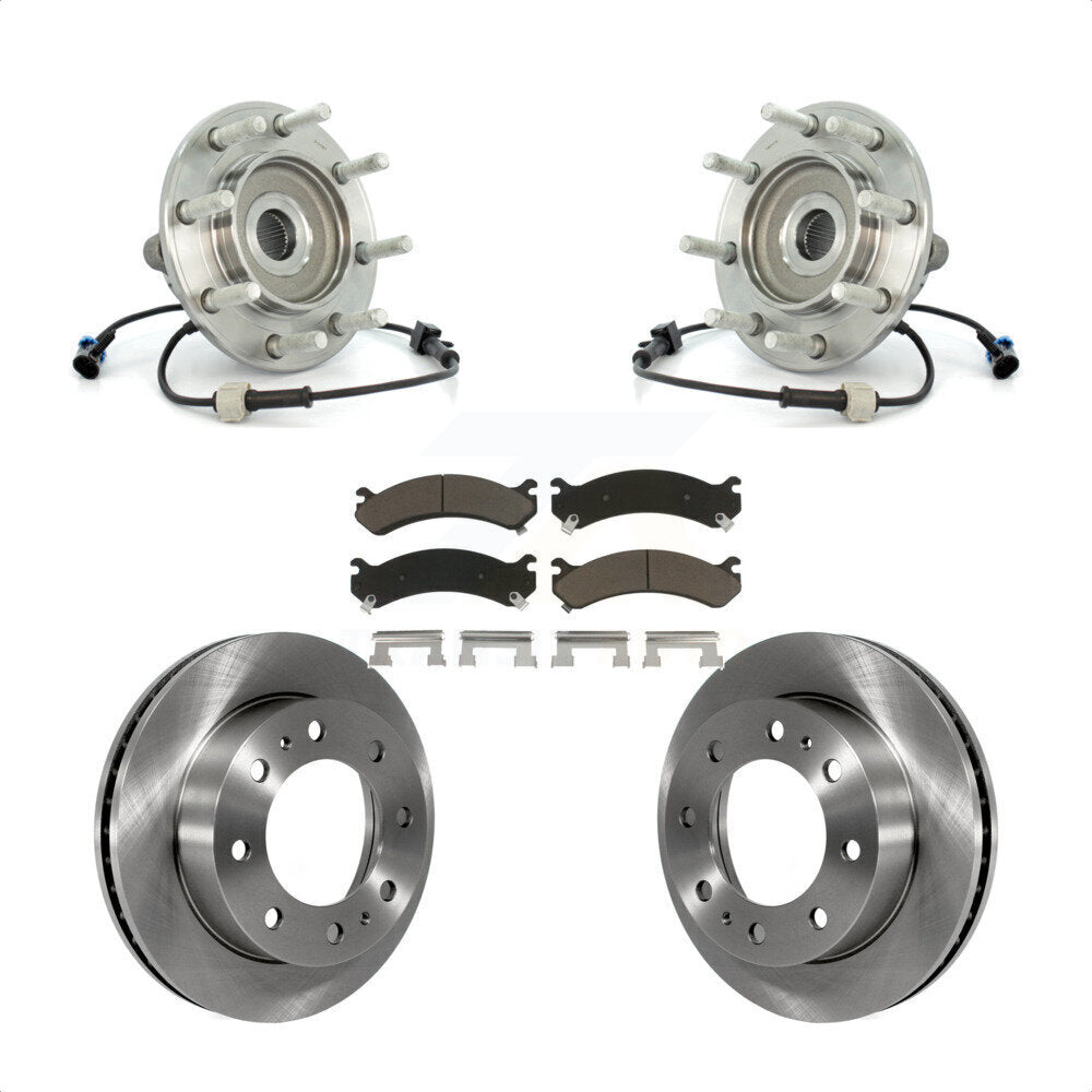 Transit Auto KBB-122037 Wheel Bearing and Hub Assembly for 2004-2007 Chevrolet Silverado 3500 Classic, GMC Sierra 3500 Classic, Chevrolet Silverado 3500 & more - Front product image