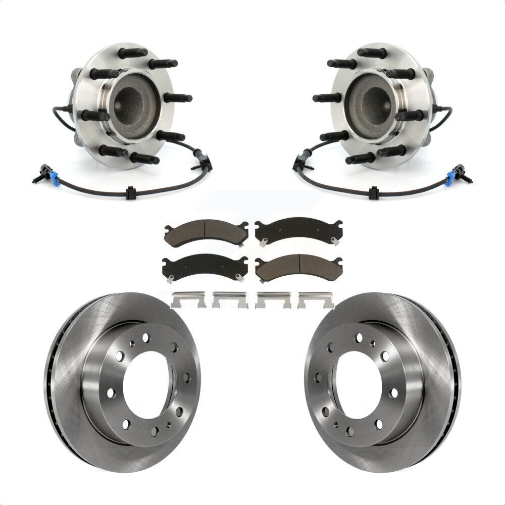 Transit Auto KBB-122039 Wheel Bearing and Hub Assembly for 1999-2017 GMC Savana 2500, Chevrolet Express 2500, Chevrolet Express 3500 & more - Front product image