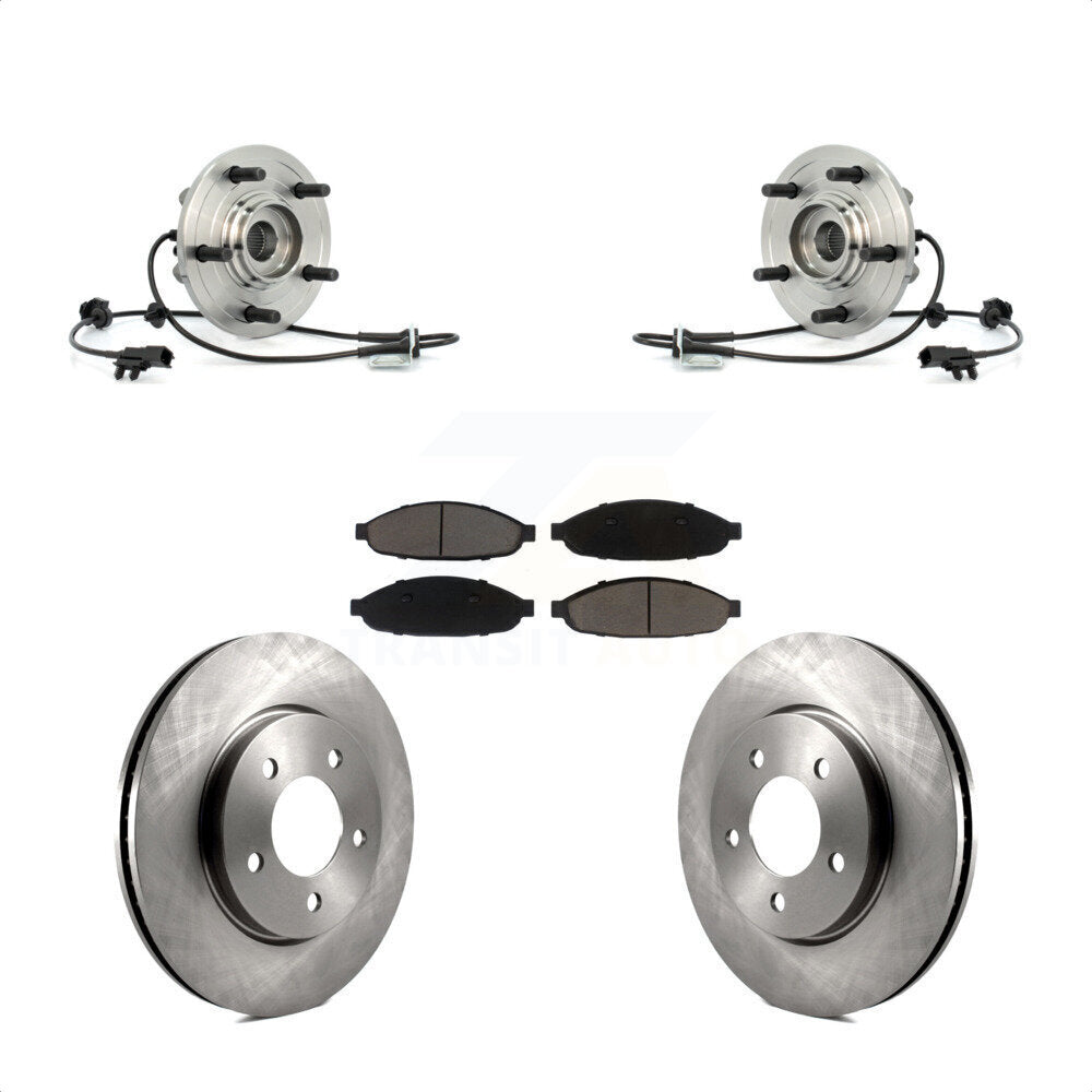Transit Auto KBB-122041 Wheel Bearing and Hub Assembly for 2007-2008 Chrysler Pacifica - Front product image