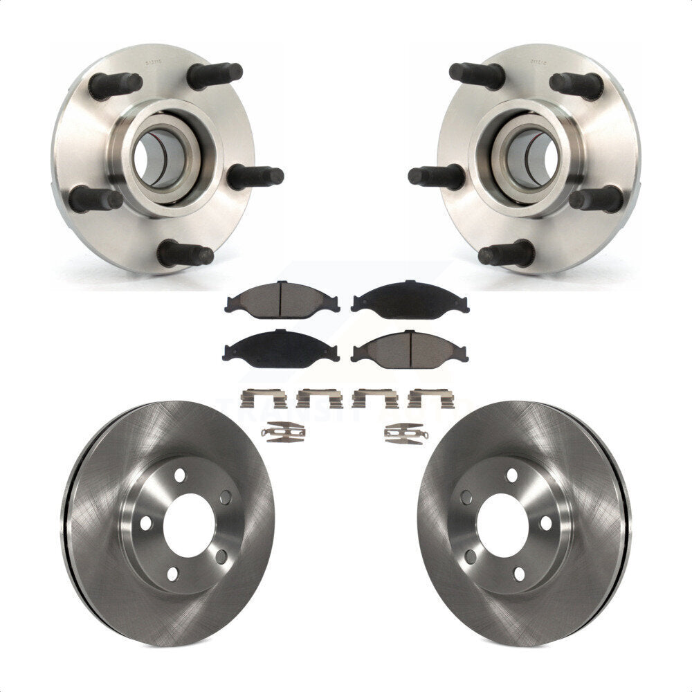 Transit Auto KBB-122044 Wheel Bearing and Hub Assembly for 1999-2004 Ford Mustang - Front product image