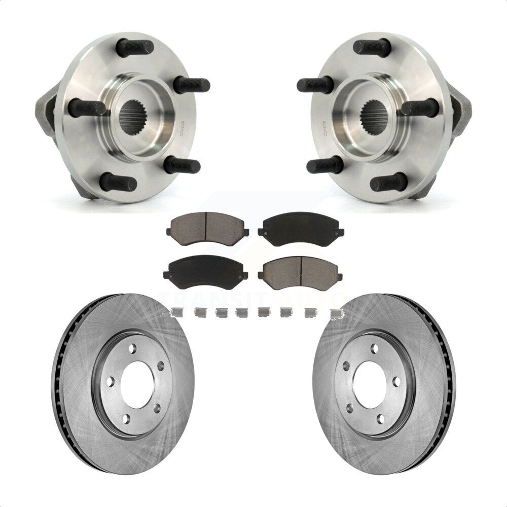Transit Auto KBB-122049 Wheel Bearing and Hub Assembly for 2003-2006 Dodge Grand Caravan, Chrysler Voyager - Front product image