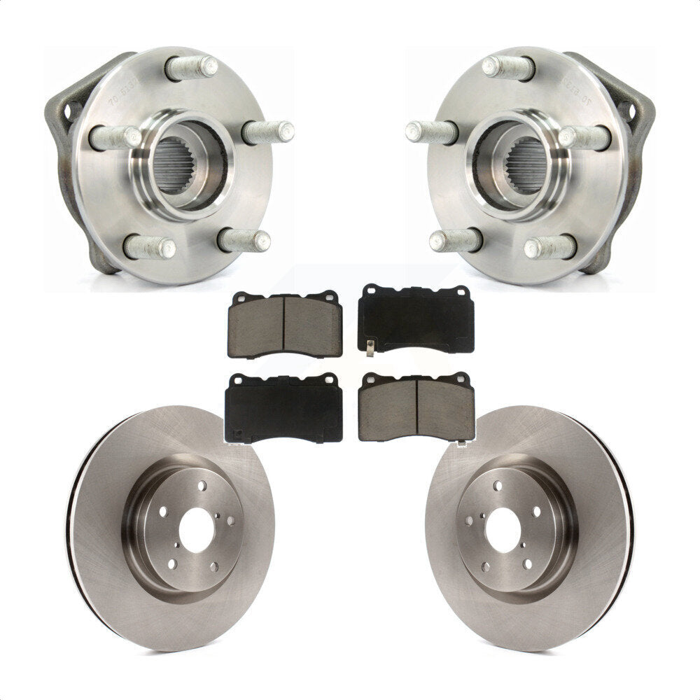 Transit Auto KBB-122051 Wheel Bearing and Hub Assembly for 2014 Subaru WRX - Front product image