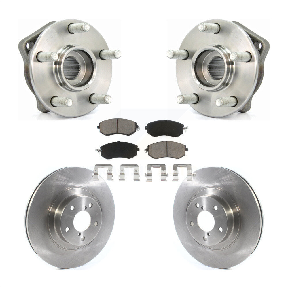 Transit Auto KBB-122053 Wheel Bearing and Hub Assembly for 2011-2014 Subaru Impreza, Subaru Legacy, Subaru Outback & more - Front product image