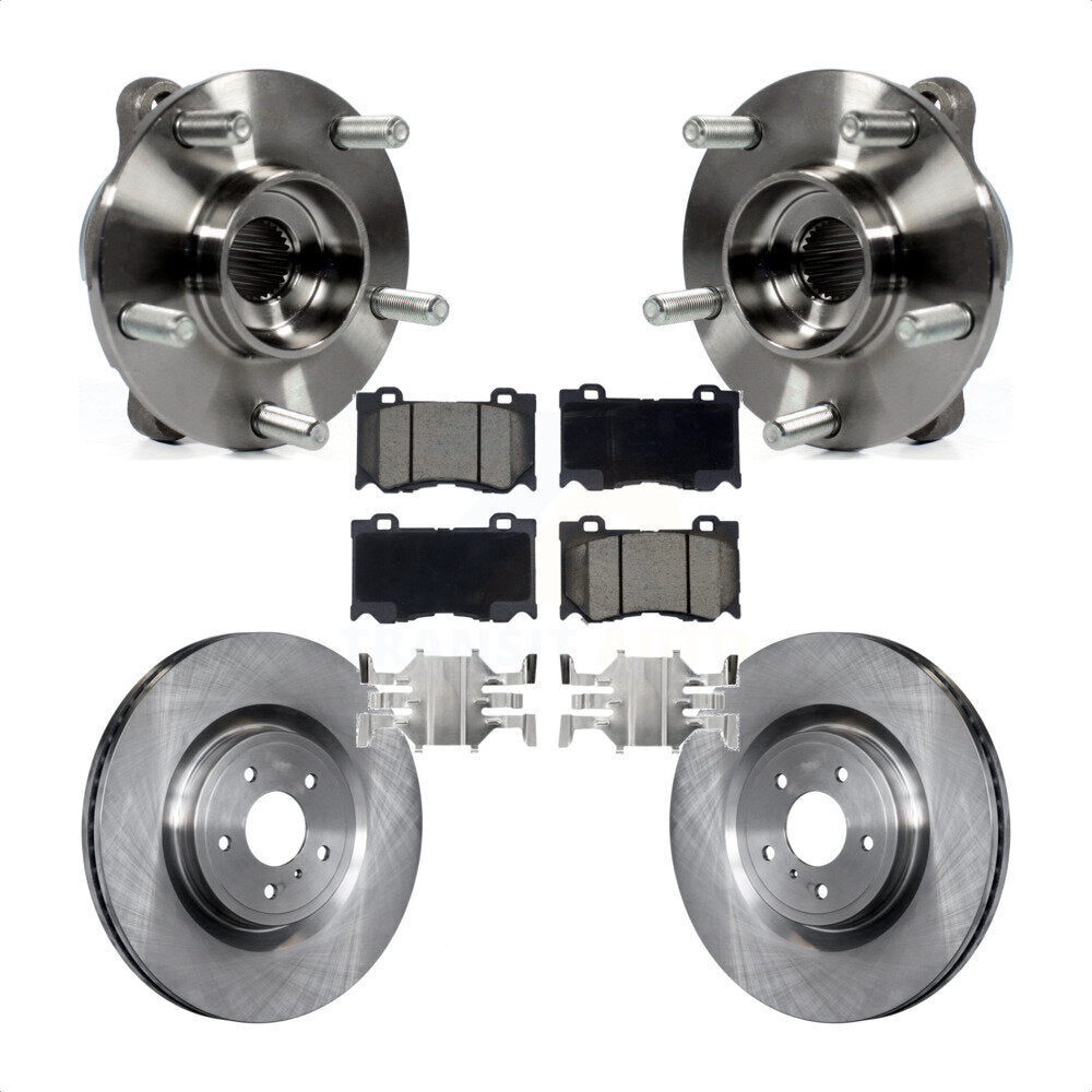 Transit Auto KBB-122055 Wheel Bearing and Hub Assembly for 2009-2023 INFINITI Q60, INFINITI Q70L, INFINITI Q50 & more - Front product image
