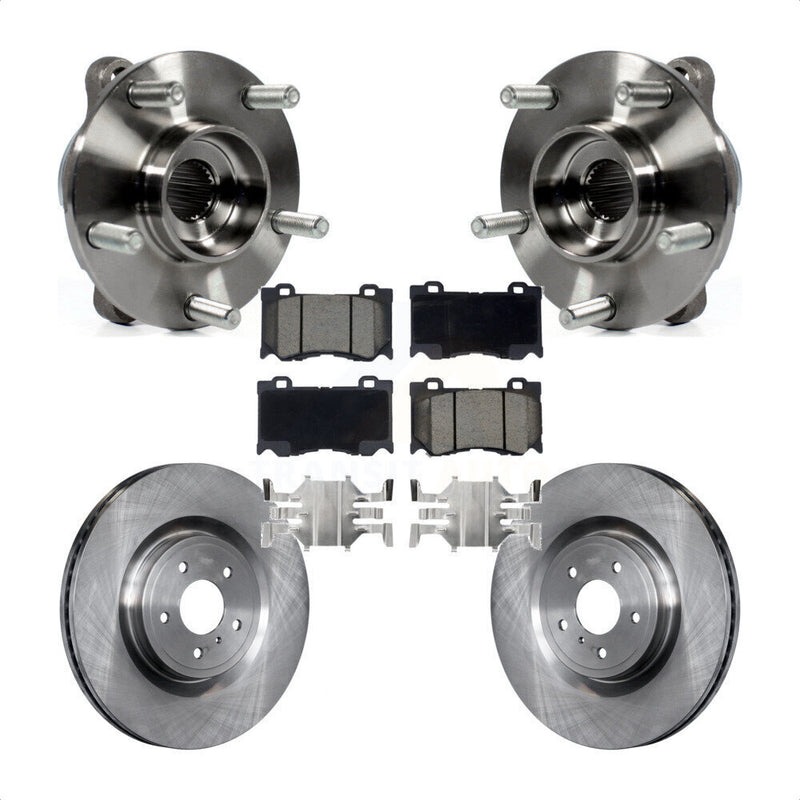Transit Auto KBB-122055 Wheel Bearing and Hub Assembly for 2009-2023 INFINITI Q60, INFINITI Q70L, INFINITI Q50 & more - Front product image