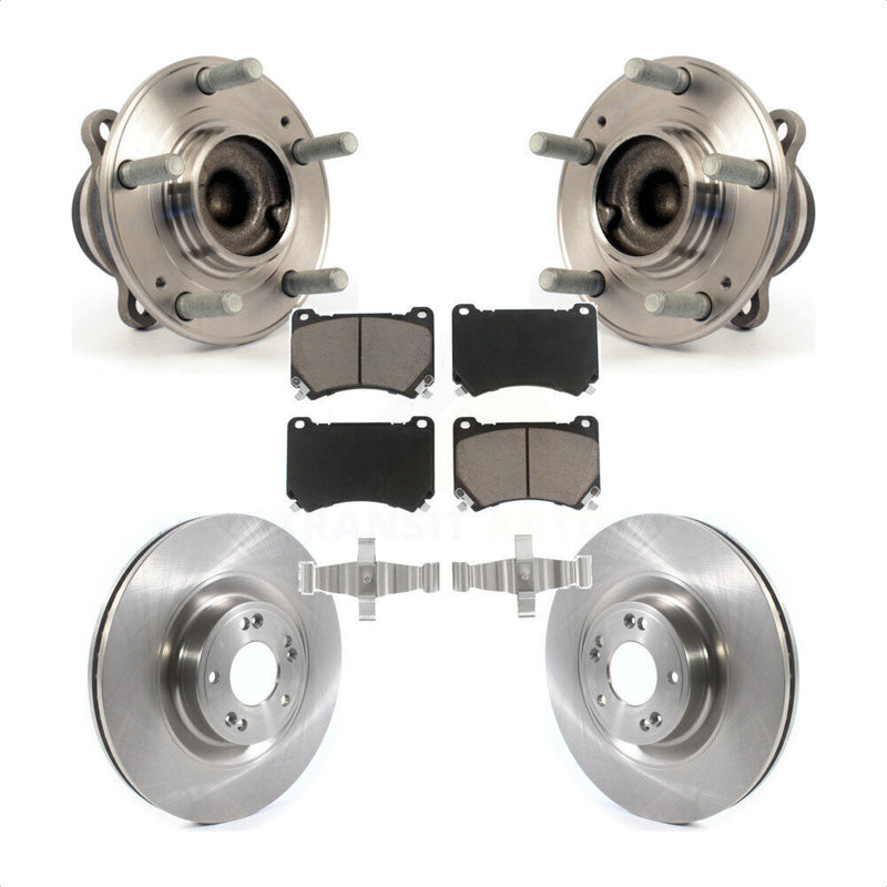 Transit Auto KBB-122066 Wheel Bearing and Hub Assembly for 2011-2014 Hyundai Genesis, Hyundai Equus - Front product image