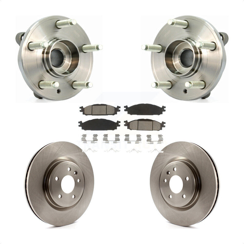 Transit Auto KBB-122077 Wheel Bearing and Hub Assembly for 2009-2019 Ford Flex, Lincoln MKS, Ford Taurus & more - Front product image