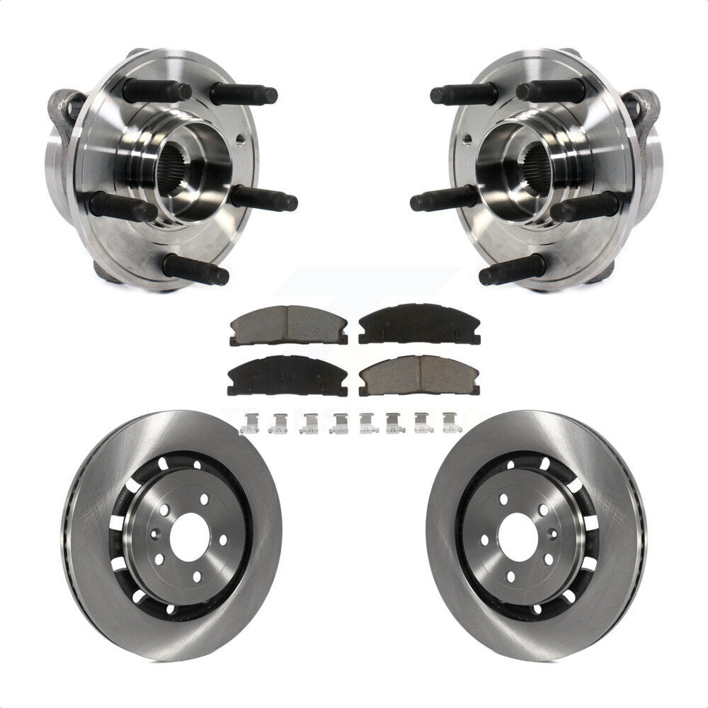 Transit Auto KBB-122078 Wheel Bearing and Hub Assembly for 2013-2019 Ford Special Service Police Sedan, Ford Police Interceptor Sedan, Ford Taurus - Front product image