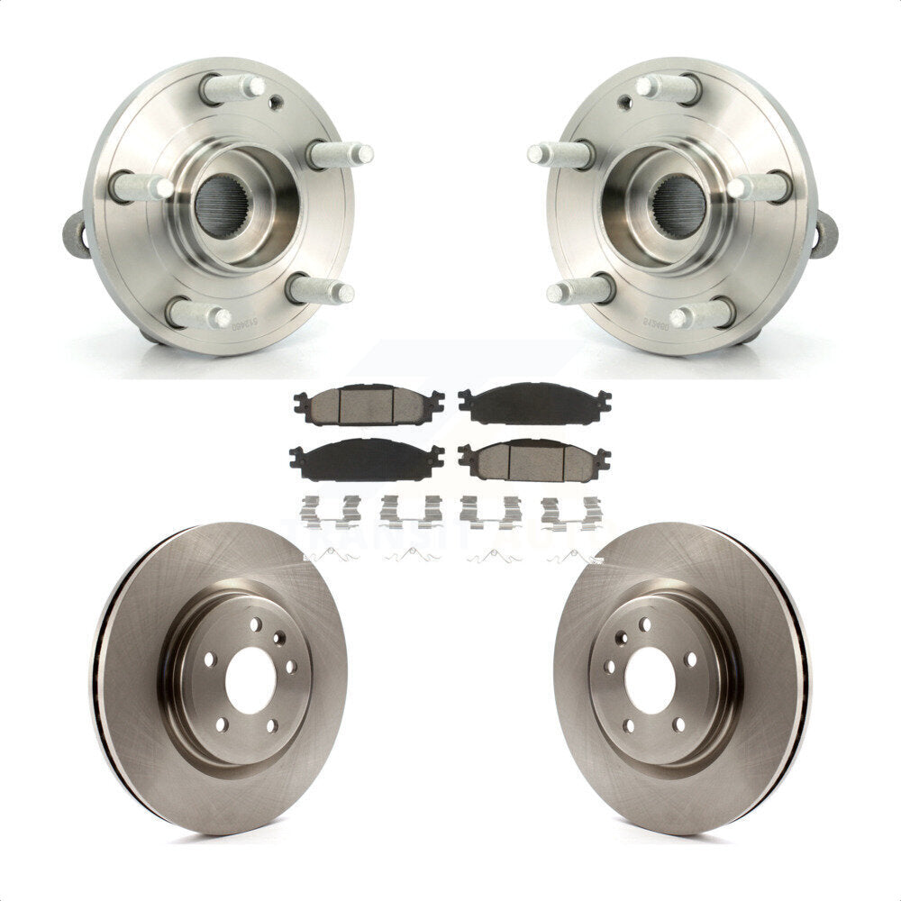 Transit Auto KBB-122080 Wheel Bearing and Hub Assembly for 2011-2017 Ford Explorer - Front product image